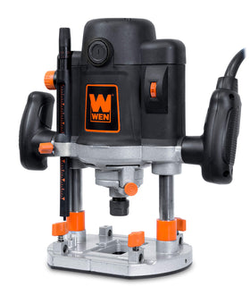 WEN RT6033 7-stop depth turret enables repeatable groove spacing.