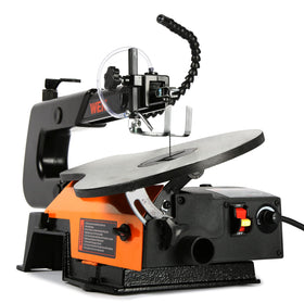 WEN scroll saw variable speed knob enables smooth starts and control