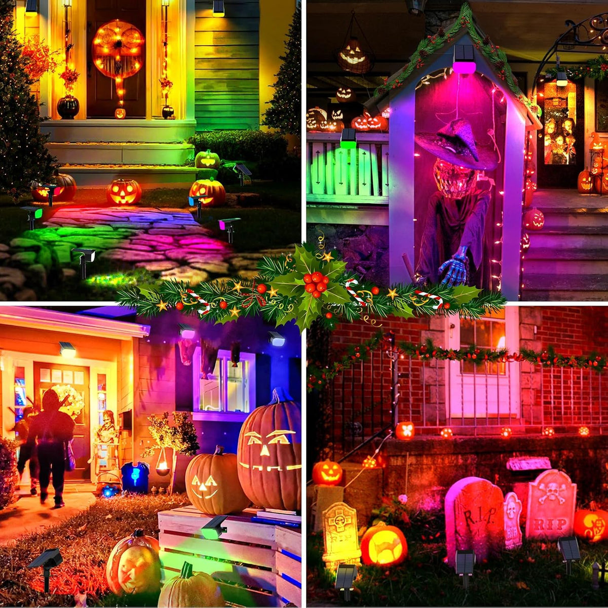 WENATY 12-pack set provides vibrant landscape lighting for celebrations