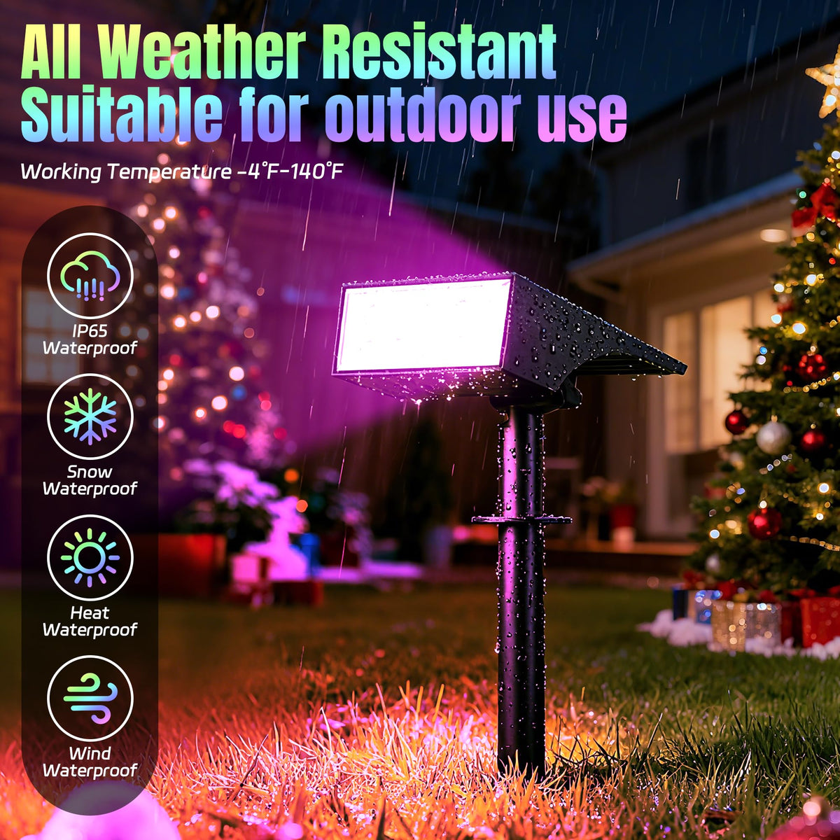WENATY auto-dusk-dawn sensor starting illumination at dusk