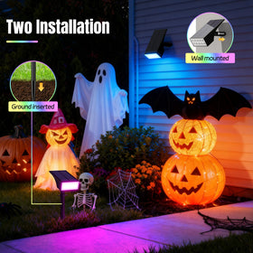 WENATY IP65 waterproof outdoor lights enduring rain and snow for year-round decor