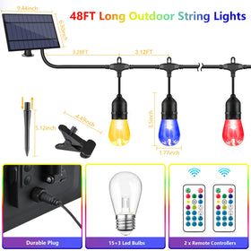 WENFENG easy installation with stake and clip included