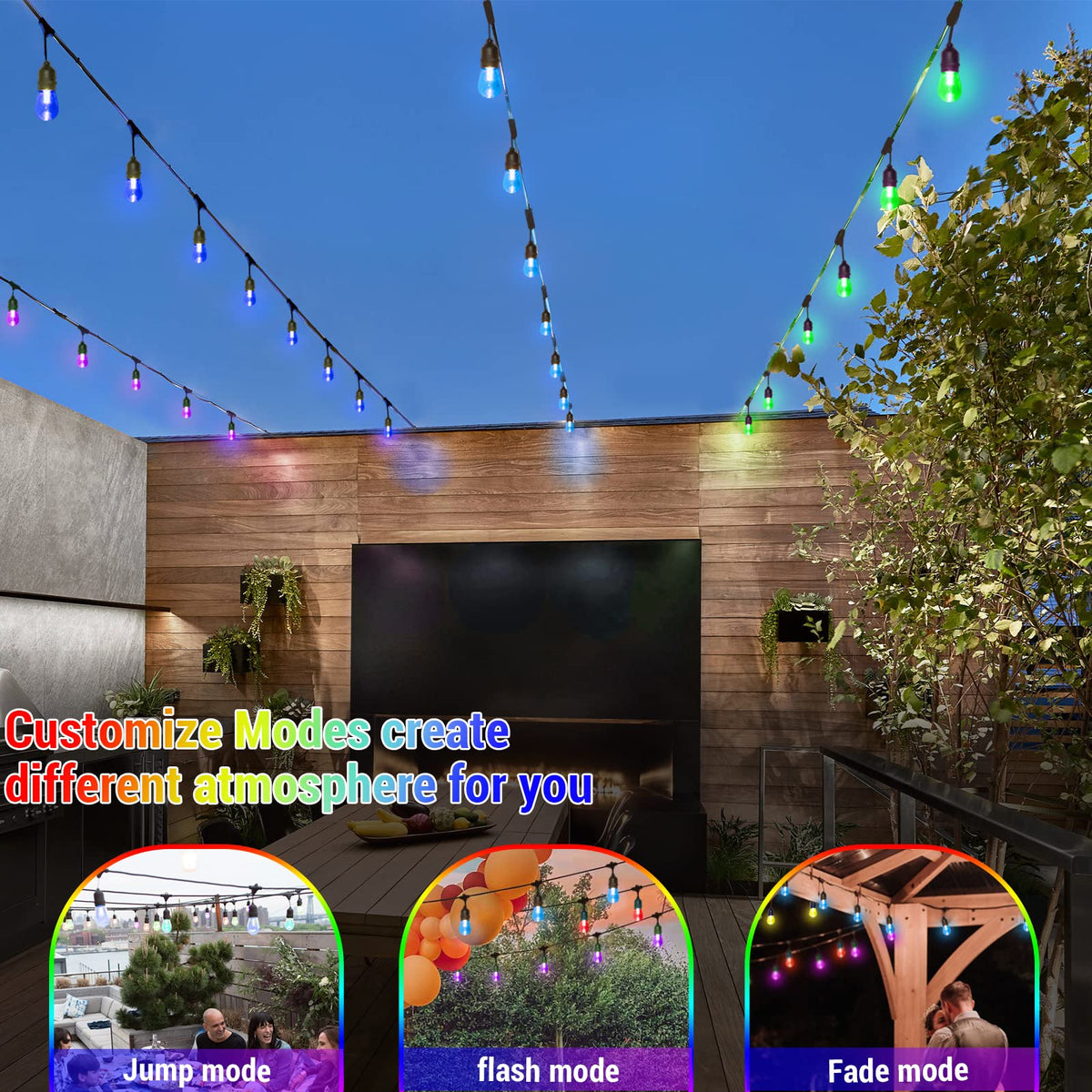 WENFENG remote controls brightness and modes for quick mood changes