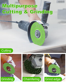 WENHUALI multi-pore design improves cooling and chip removal during grinding.