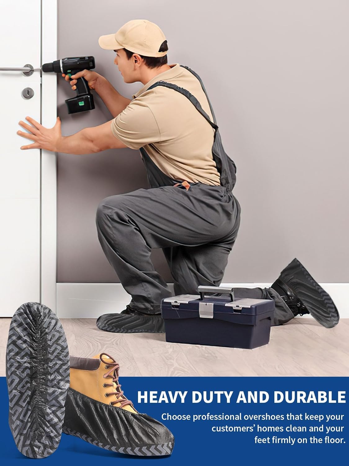 Wentong XL with anti-slip sole for safer indoor floors.