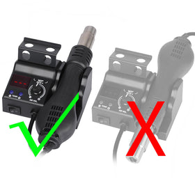 WEP 8858-V accessories pack complements setup with essential tools.