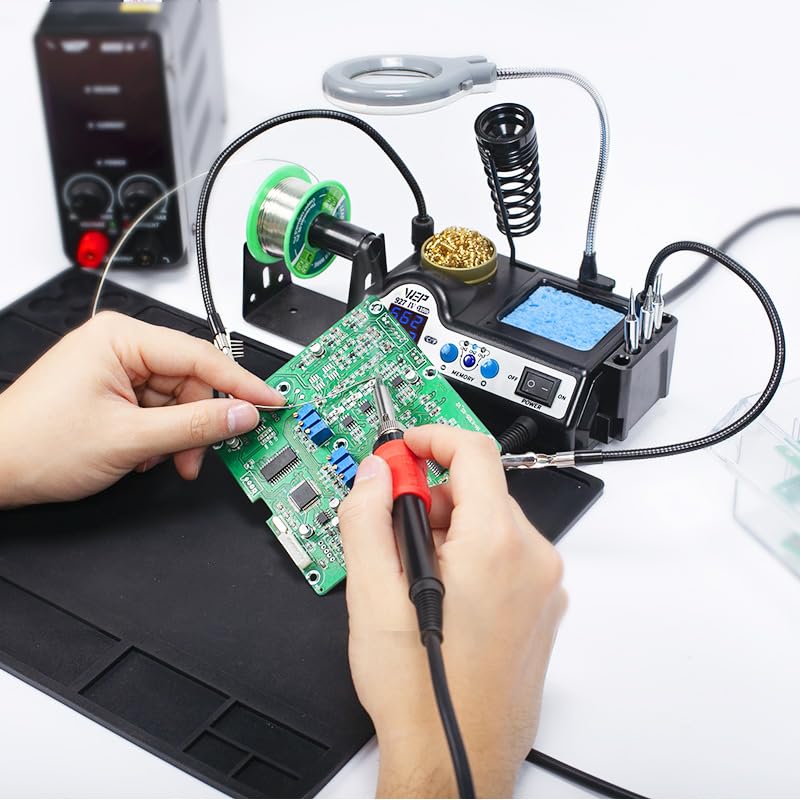 WEP 927-IV preset channels display enables quick temperature switching