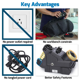 WEP 937D-I device with built-in power switch for safer shutoff
