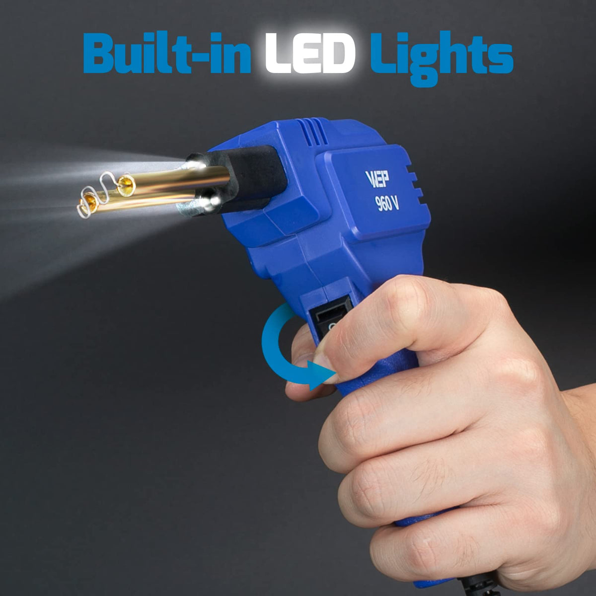 WEP 960-V safety features to prevent overheating during use.
