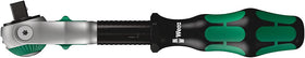 The Wera Zyklop ratchet swivel head with lock points for secure positioning