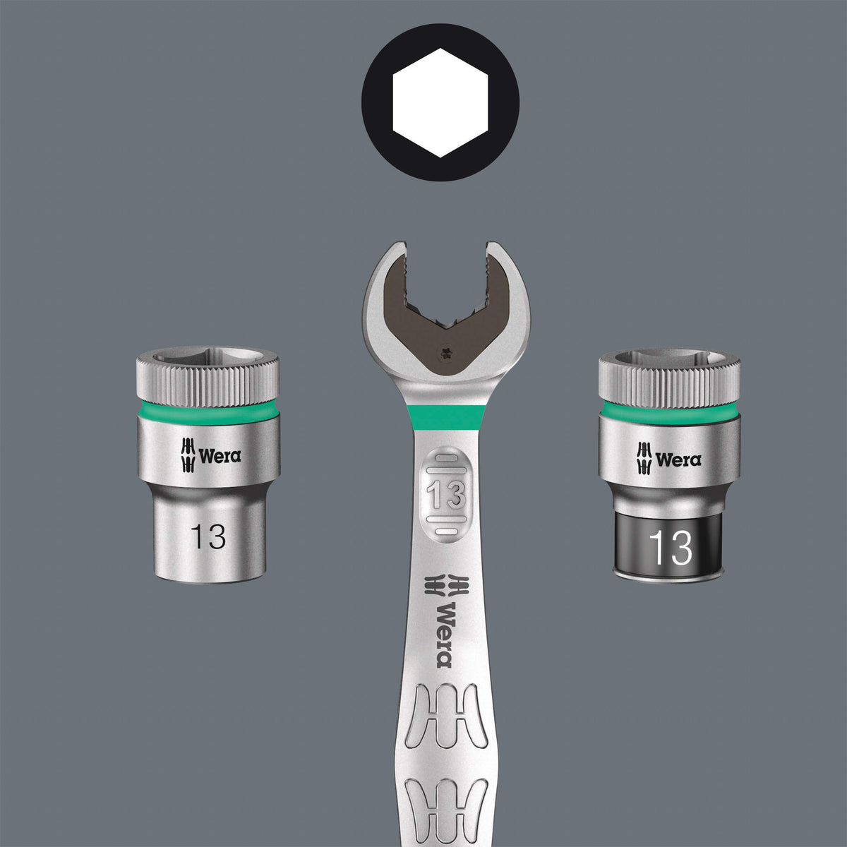 Wera 1/4-inch drive enables precise torque in small fastener jobs.