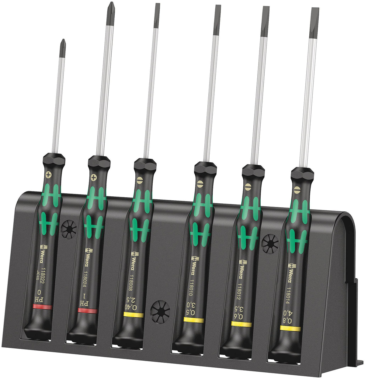 Wera Kraftform Micro handle detail for precise control in electronics.