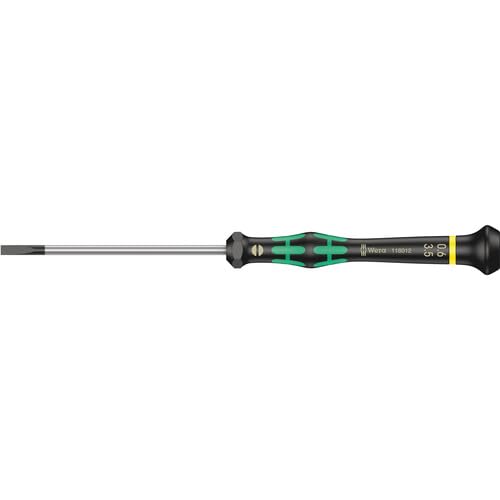 Wera Kraftform Micro handle soft zones support comfortable extended use.