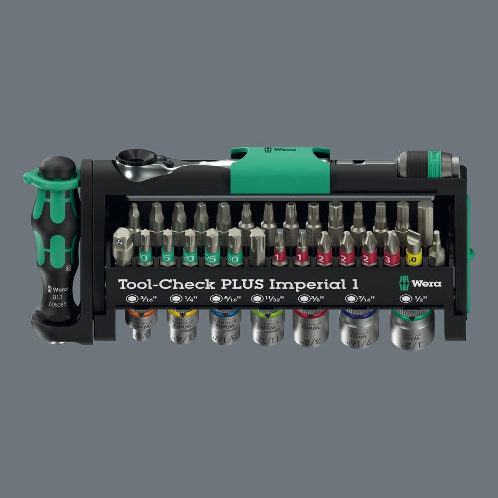 Wera 39-piece kit with 19 cm length for portable on-site use