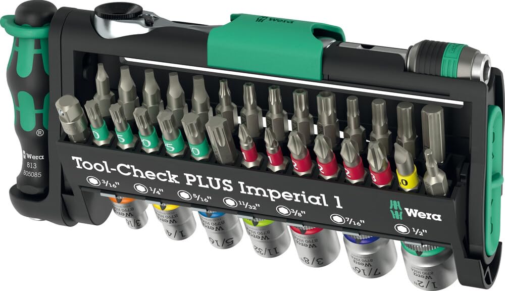 Wera 39-piece tool set in a compact case for easy organization
