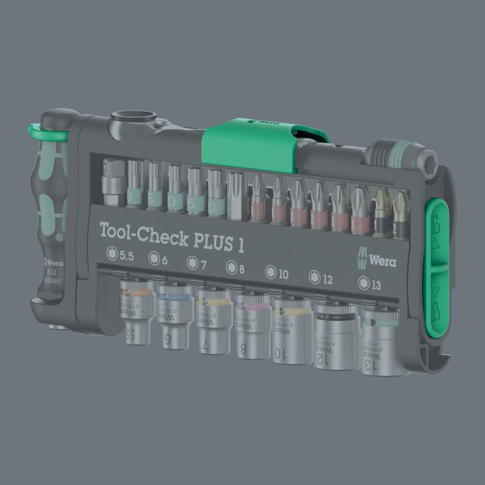 Wera one-fourth-inch drive system enables versatile fastener access