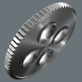 Wera Kraftform handle offers ergonomic, comfortable grip during long tasks