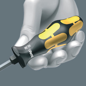 Slotted and Phillips tip sizes for versatile assembly tasks