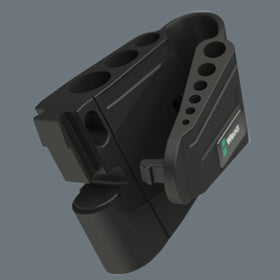 Fold-over clip keeps keys secure and easy to access.