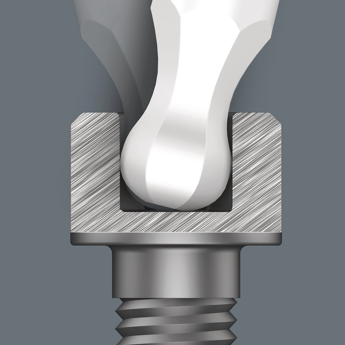 Hex-Plus design reduces screw head rounding and improves torque transfer.