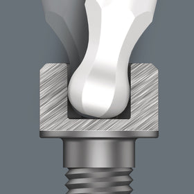 Hex-Plus design reduces screw head rounding and improves torque transfer.