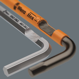 Wera Hex-Plus L-keys multicolour close-up focusing on grip and geometry.