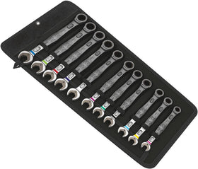 Wera Joker 11-piece wrench set in a sturdy pouch for organized fastening