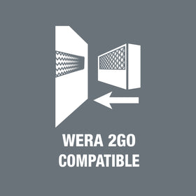 Wera KK26 two-position blade offers adjustable reach.
