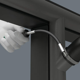 Wera Kraftform 392 ergonomic multi-component handle reduces hand fatigue during long screwdriving sessions.