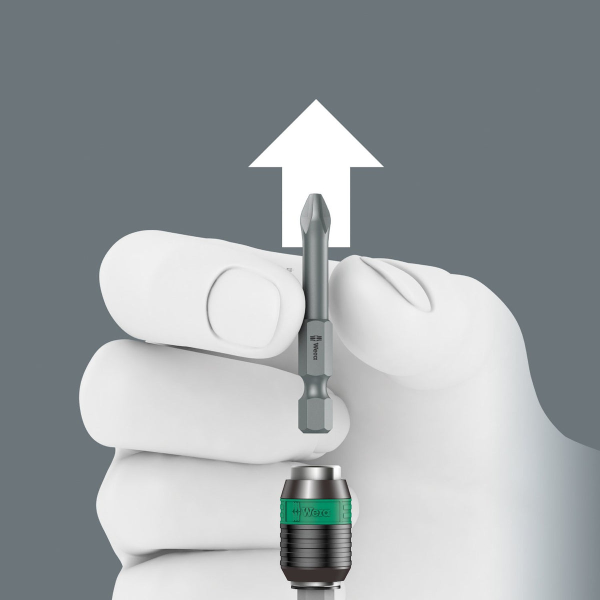 Wera Kraftform 7445 in-use example showing quick grip and torque control