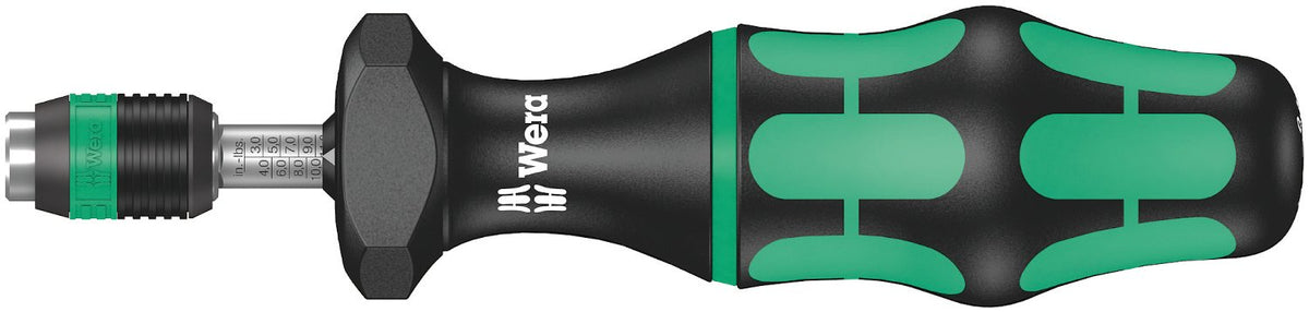 Wera Kraftform 7445 quarter-inch head screwdriver with precise torque control