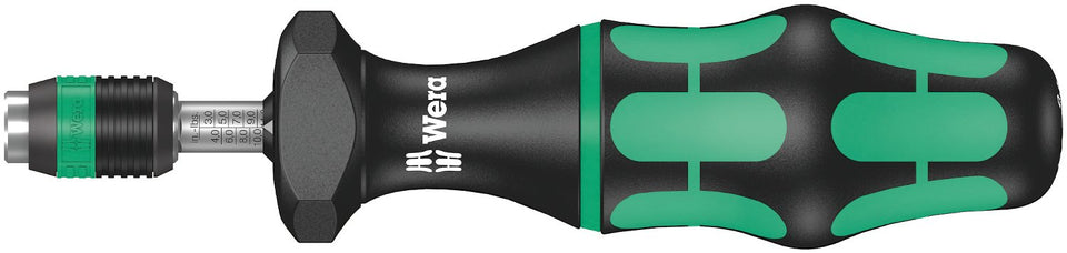 Wera Kraftform 7445 quarter-inch head screwdriver with precise torque control