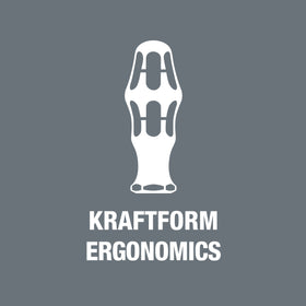 Wera Kraftform Plus 160i/6 tips close-up highlighting versatile drive types