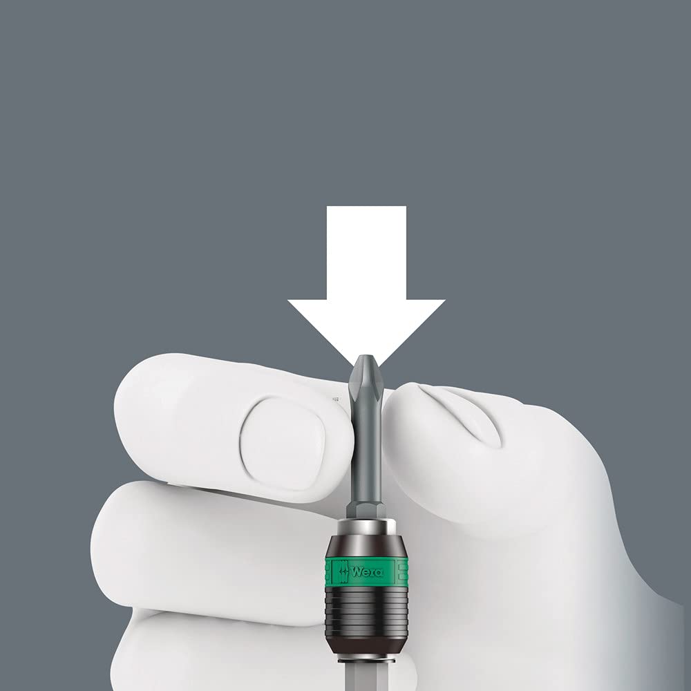 Wera Rapidaptor compatible with 1/4 inch bits and Series 1 and 4.