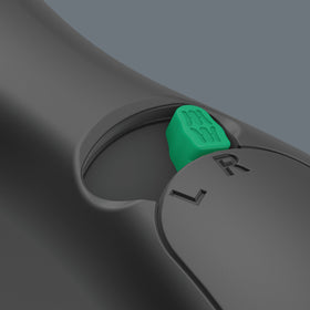 Wera Rapidaptor quick-release chuck enabling fast bit changes.