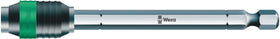 Wera Rapidaptor universal bit holder with 1/4 inch hex drive for fast, secure bit changes.
