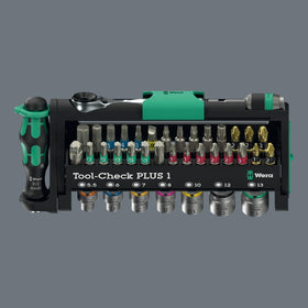 Wera TOOL-CHECK PLUS 1 in a drawer shows compact storage for organized toolkits.