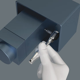 Wera TOOL-CHECK PLUS 1 metal finish conveys durability in daily use.