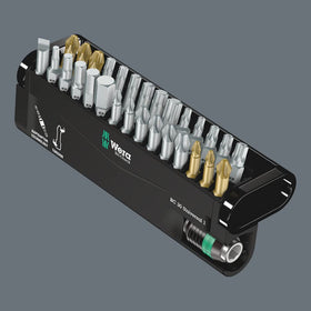 Wera torsion bits reduce wear during tough tasks.