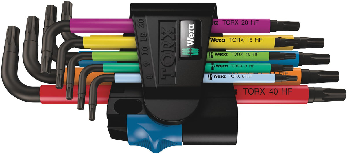 Wera Torx L-Key Set 967 SL/9 case for organized storage and quick access