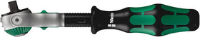 Wera Zyklop Ratchet swivel head with lock points for secure positioning.