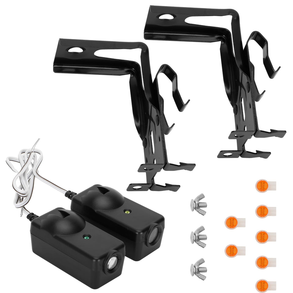 Werhoo garage door sensor with amber LED indicator for quick status checks
