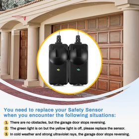Werhoo universal safety beam kit supports multiple major opener brands