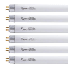 Wesome Lighting 22-inch F14T5/CW bulb front view for cabinets with bright, efficient illumination.