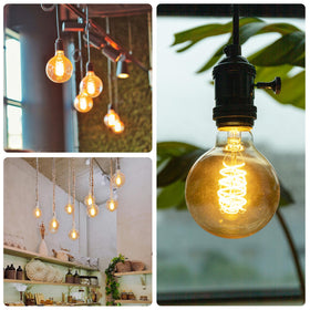 Wesome Lighting 360-degree beam angle for even room illumination.