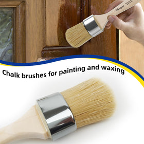Wesquer brush with pre-trimmed bristle tips minimizes initial shedding