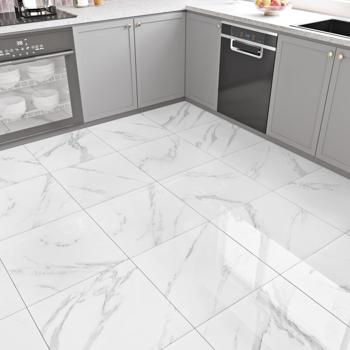 WESTICK camper RV floor tile for a portable, durable flooring option