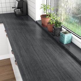 WESTICK peel-and-stick wallpaper with grid back for precise measurement.
