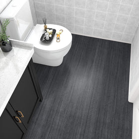 WESTICK drawer fronts featuring cohesive black wood grain styling
