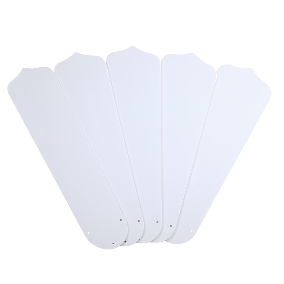 Westinghouse 52-inch outdoor fan blades with outer holes dimensions for precise mounting